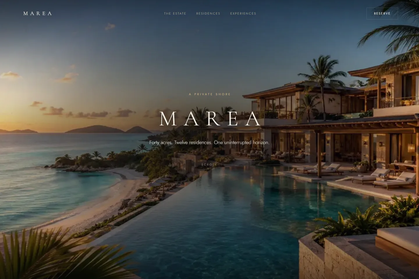 MAREA website screenshot